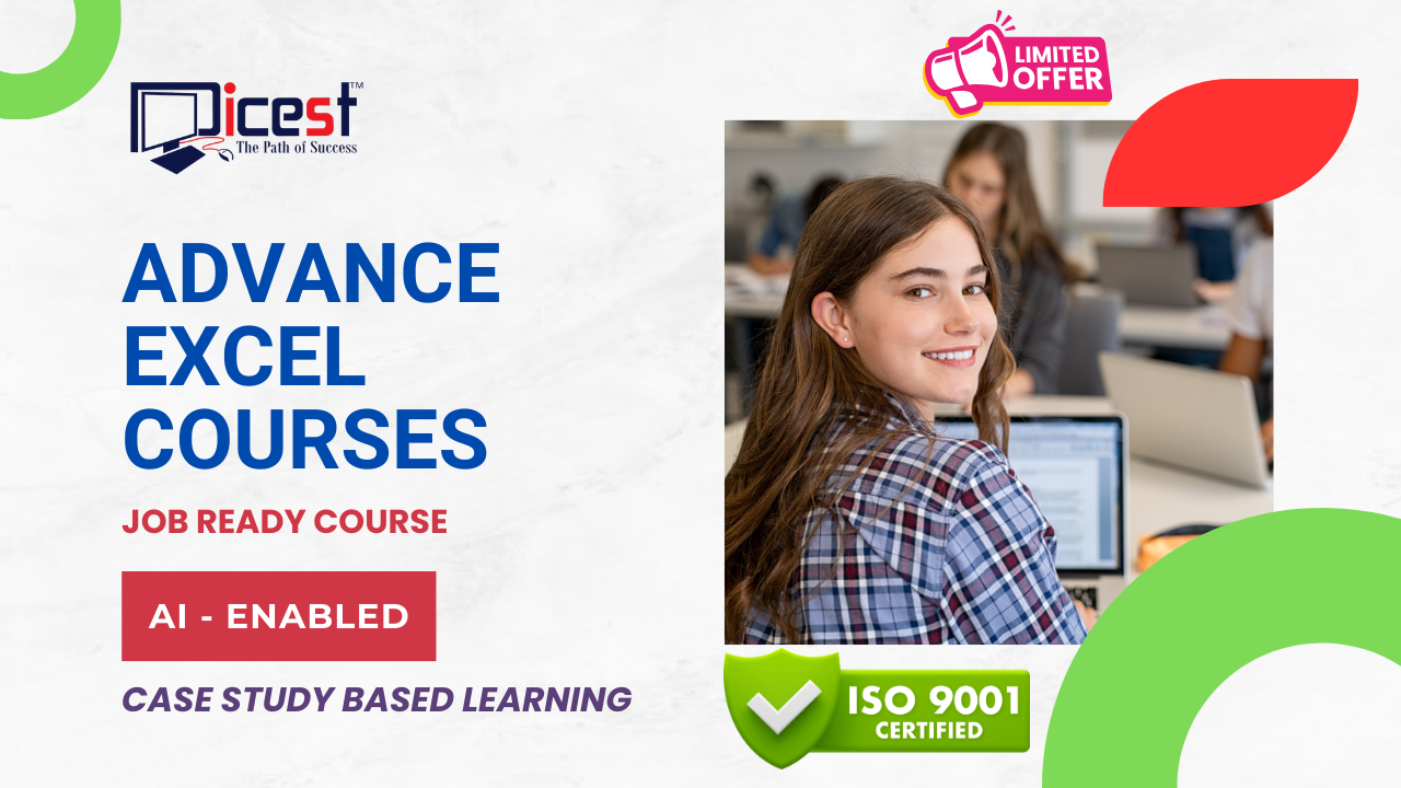 RKCLs Advanced Excel course (RCAE) poster